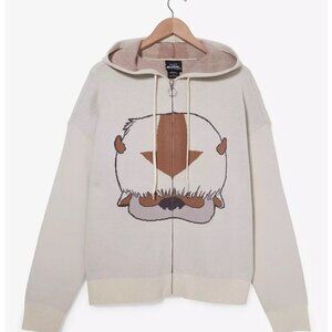 Avatar: The Last Airbender Appa Women's Plus Size Zip Knit Hoodie Size 2X NWT
